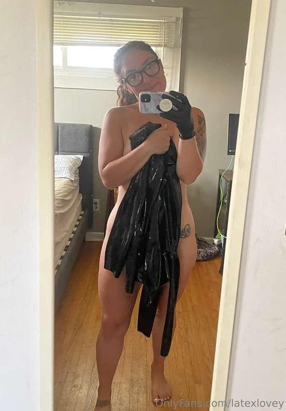 WFH and a little latex 😇