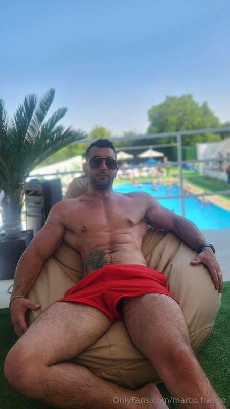 Enjoying the summer and waiting for someone to get between m..