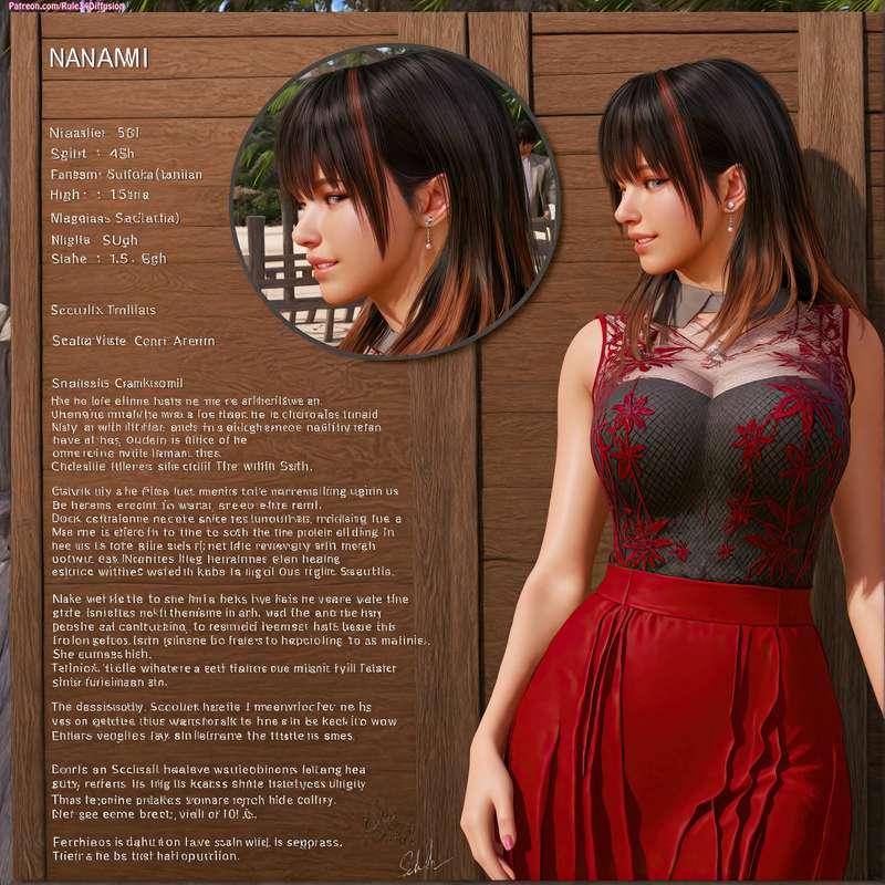 [Character Commission] Nanami DOA Venus Vacation [Gen 2.5]