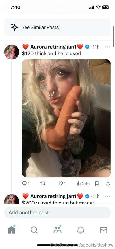 Hi :) thread of used dildos I’m selling cuz I don’t need hun..