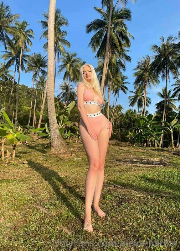 Ready to dive into the beach with me? It's like a whole othe..
