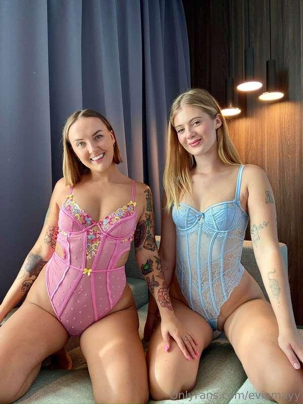 2 Evie’s are better than 1 😈 @littleeviejones 