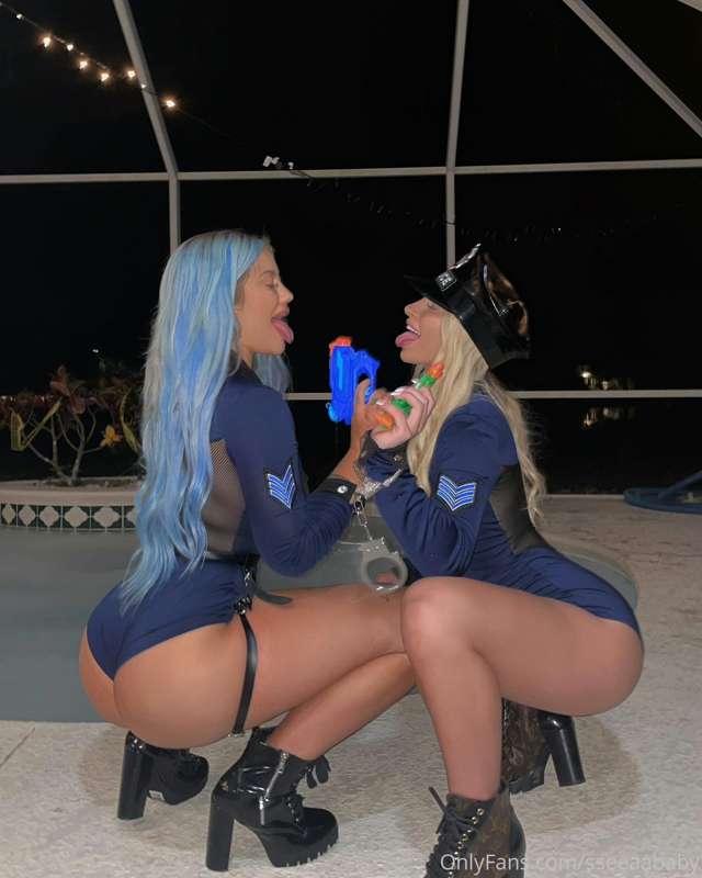 Want us to put you in these cuffs?😈