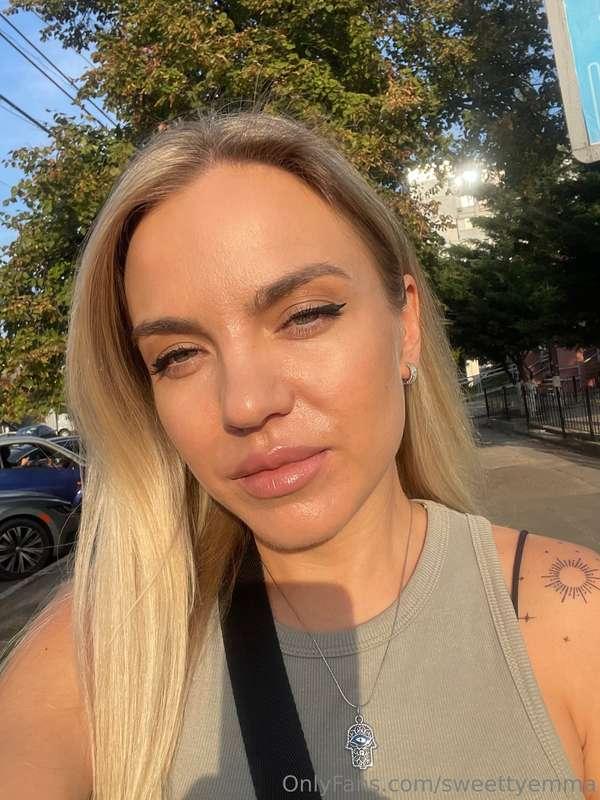 catching the sun on my face 🔆