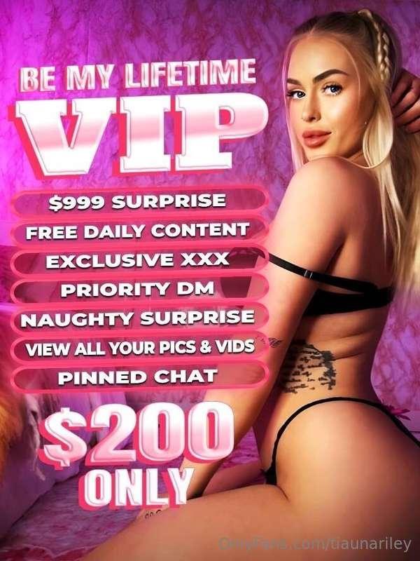 👑 BE MY LIFETIME VIP 👑Here's your chance to see ALL MY EXCLU..
