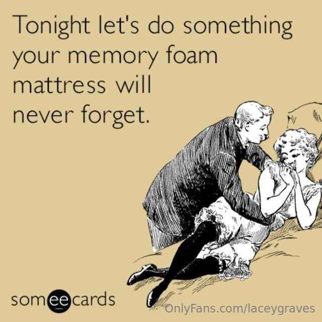 Raise your hand if your mattress has seen some shit 😂✋