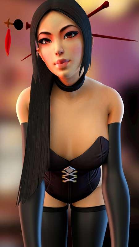 Amaterasu Bunny Costume SFW