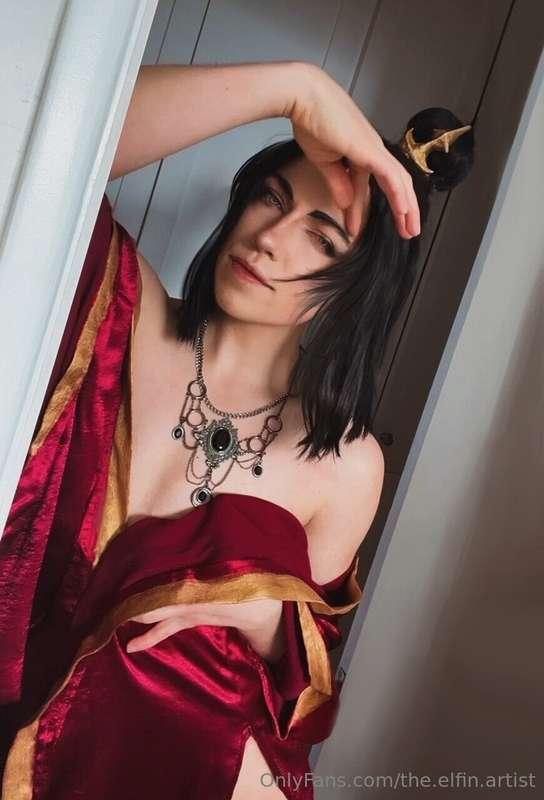 Pssssst, super spicy (adult) Firelord Azula AU set just drop..