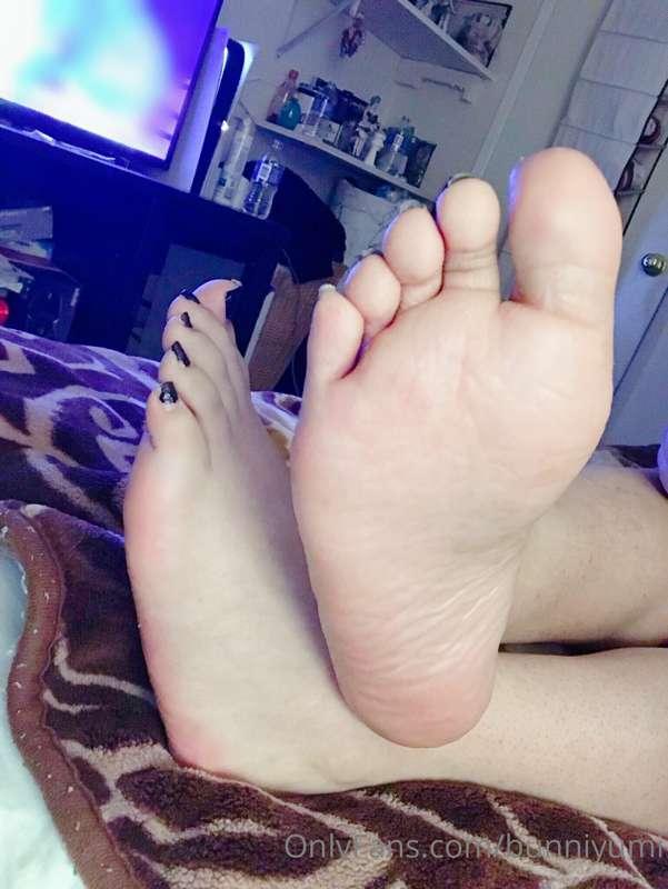Suck on these soft toes