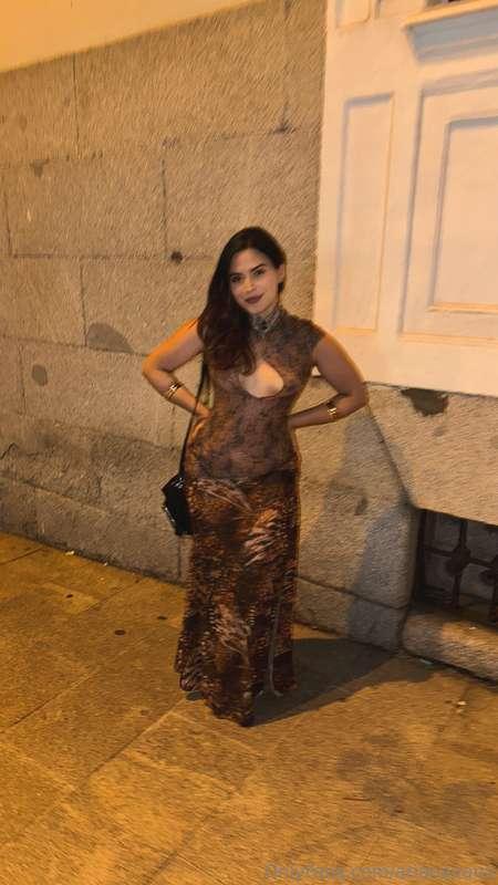 Este vestido es un peligro ⚠️🤠… se ve me todo 