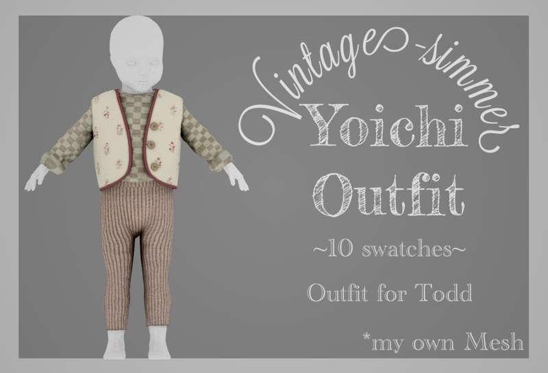 ˗ˏˋYoichi Outfit ˎˊ˗ Public realase: August 20