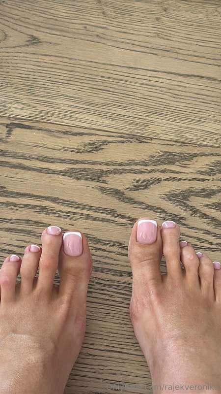 Hope you are not feet sensitive lol but I have to share with..