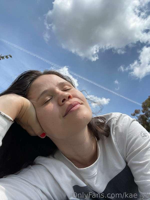 *exhales, blissfully outdoors*