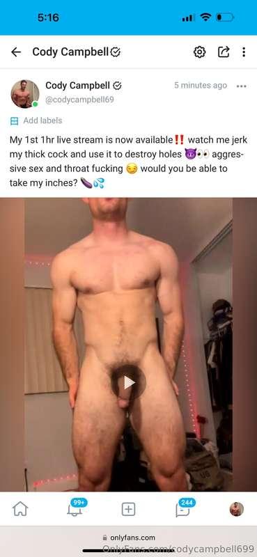 My 1hr livestream just dropped on my Premium OF‼️Watch it he..