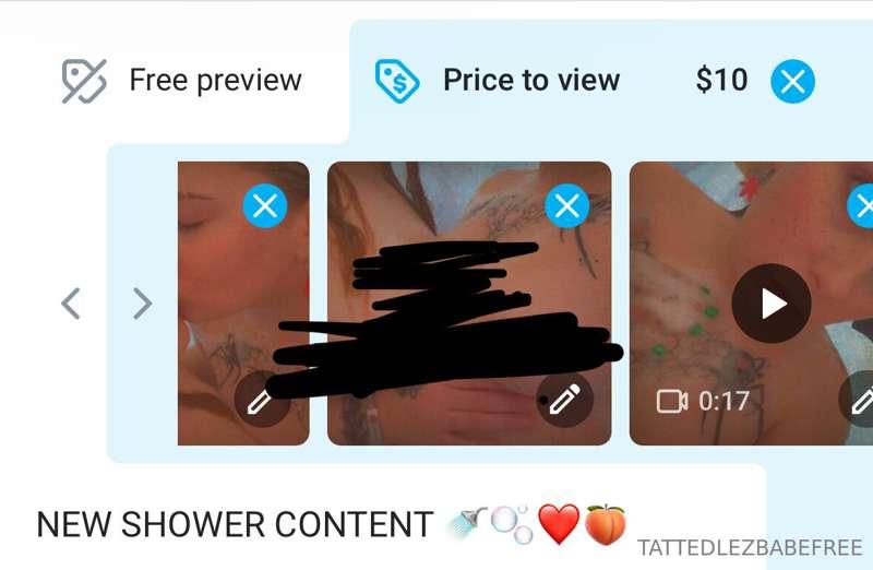 NEW SHOWER CONTENT 🚿🫧❤️🍑 ft @lezbabe