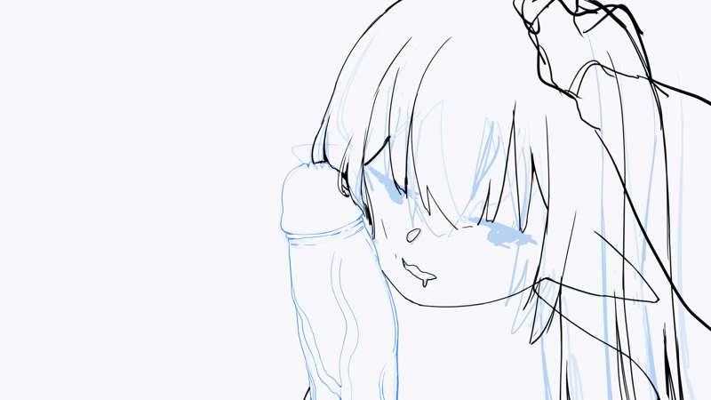 Snuggling animation