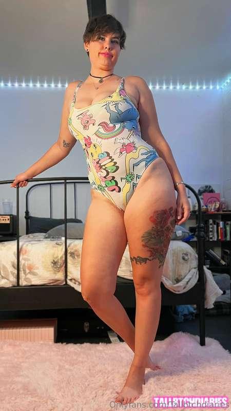 Oh my gosh, you called me “tall mommy?” Is that like a kink ..