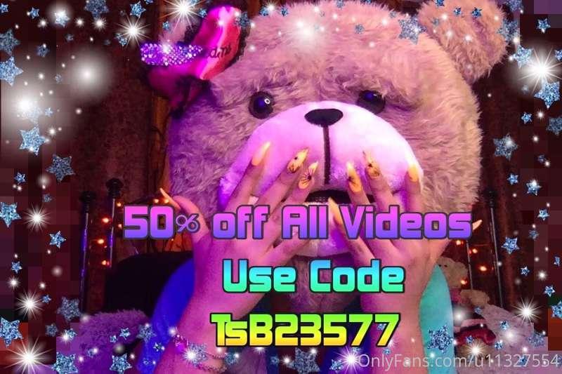 All My MV Vids are on Sale Use the Code. 😘
