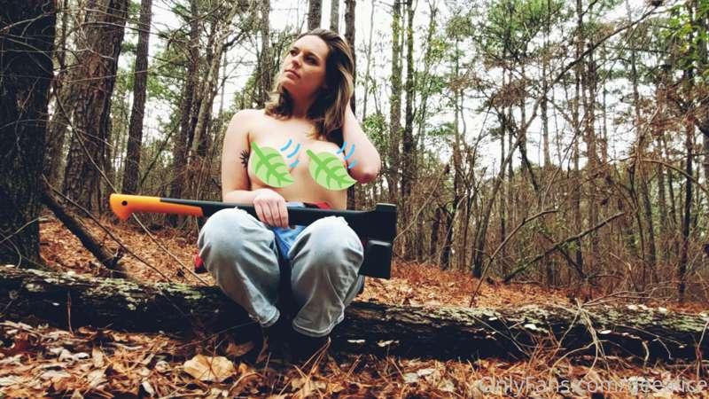 If you bring your wood, I'll bring the axe. 😘 Send a tip to ..
