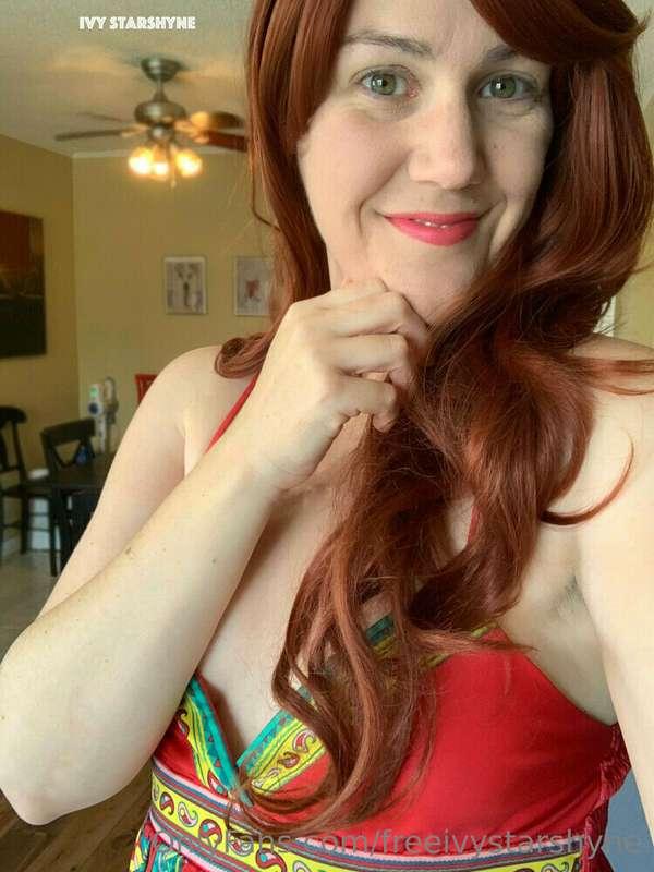 5 more pictures of me teasing in this red dress over on the ..