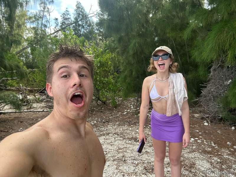 kayaked to an island to look for booty