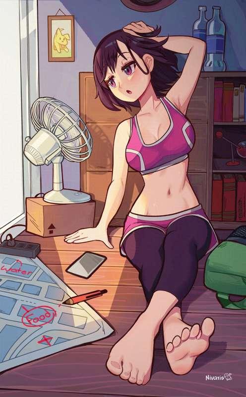 Shizuka taking a break