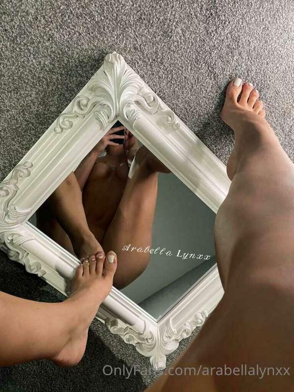 Mirror mirror on the floor what a reflection you could explo..