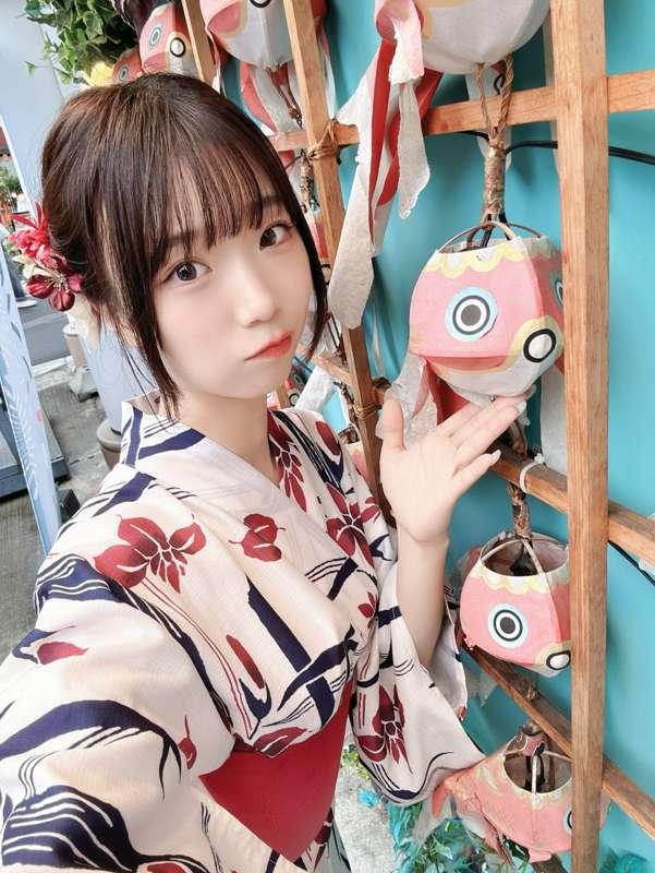 Yukata selfie🎏