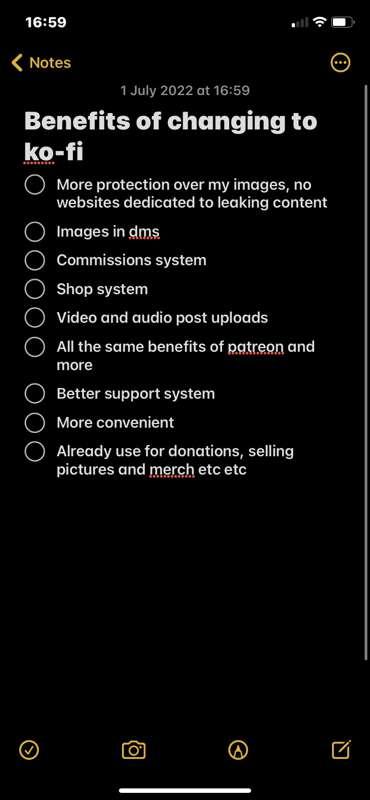 Benefits of ko-fi