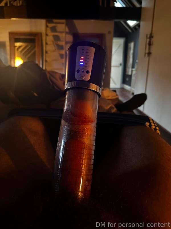 Pumped my cock for you, could you fit in in after?