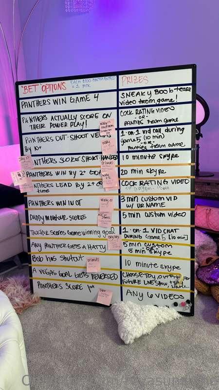 Same rules for game 4!! (Post game live show Sunday!). I did..