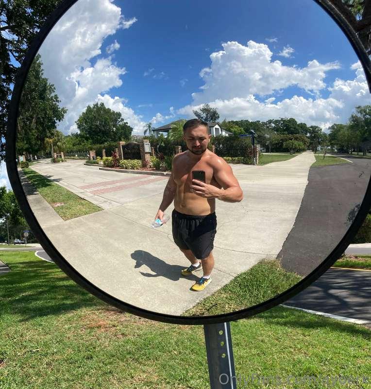 It was hot a'f out today.