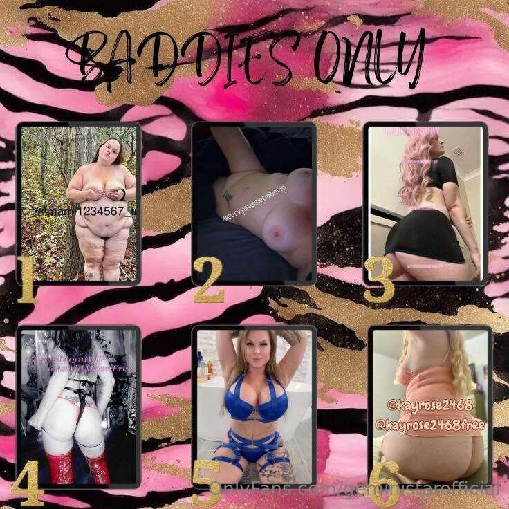 THESE BADDIES WANNA DRAIN YOUR BALLS @mami1234567_freeCurvy ..