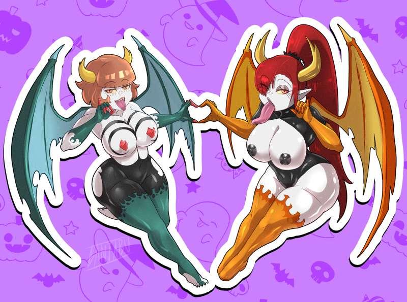 Jackiepoo and Hekapoo Succubus