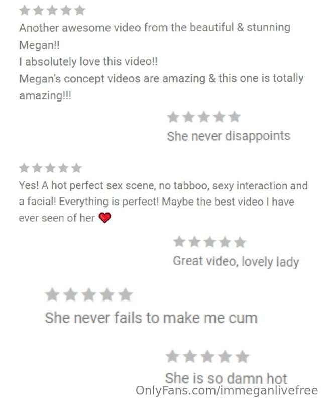 Some of your reviews after watching the exclusive videos ava..