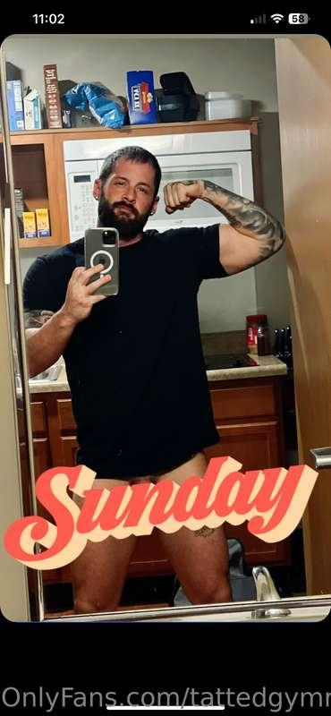 Got to love being able to lay around wearing whatever I want