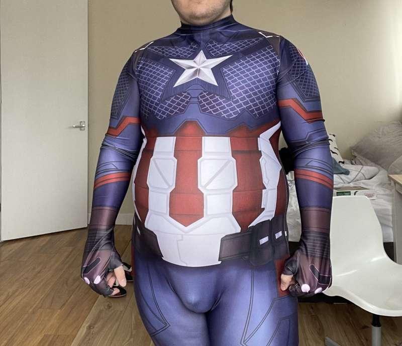 Think I’ve gained a bit since the break of the avengers 🤪 the new capt america🐷🇺🇸