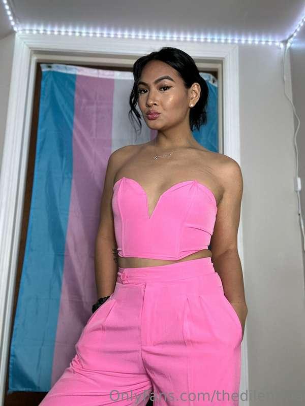 Pretty in pink🏳️‍⚧️