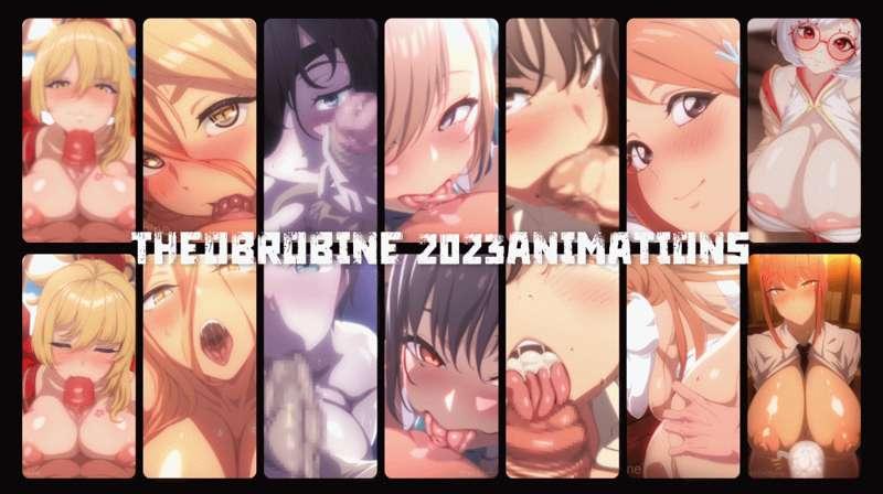 2023.01-2023.12 animation GIF+MP4 Pack