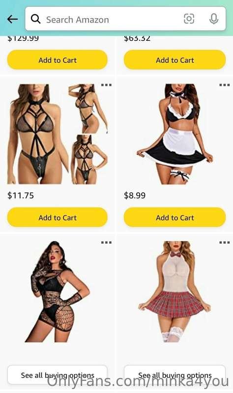 I need a costume for Halloween! Go to my Amazon and buy you ..