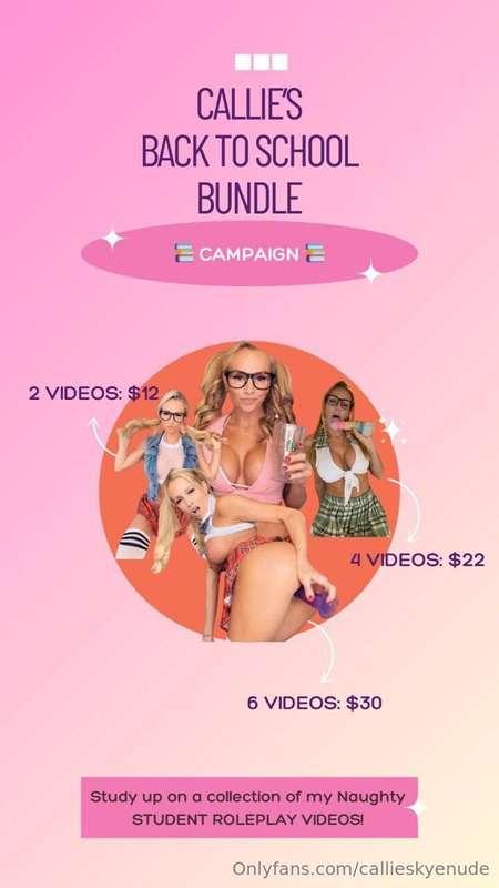 👧🏼📚 Back to School Bundles 📚👧🏼Study up on a collection of my..
