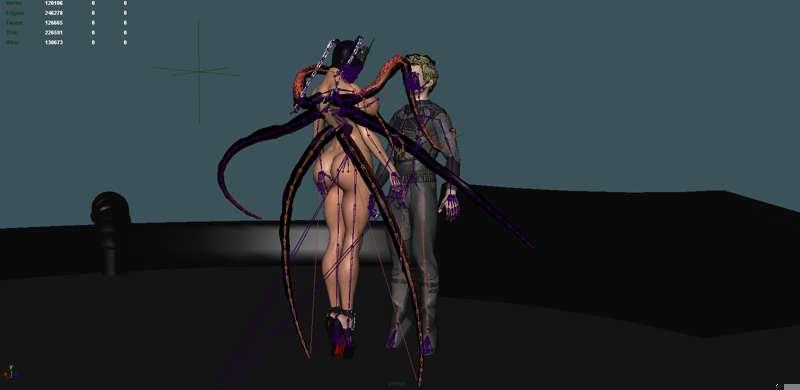 Working with the tentacles...