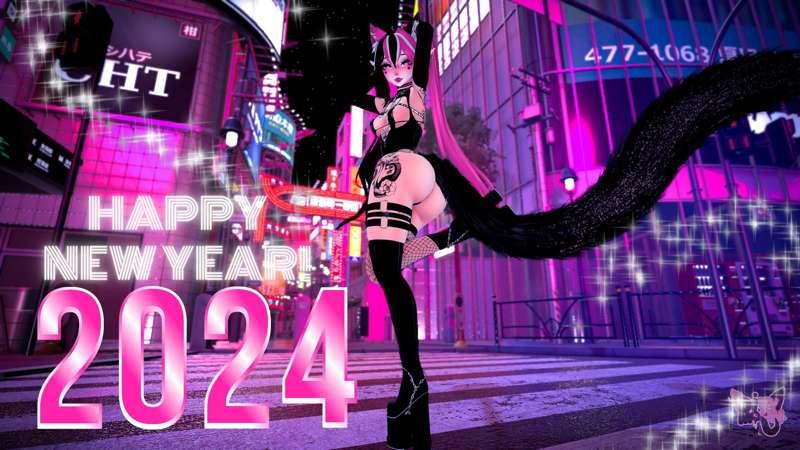Can you believe it's about to be 2024? I can't! Time flies when you're being a lewd catgirl on the internet I guess! 😽

But really, I just wanted to say Happy New Year &amp; THANK YOU to all of you who supported me and helped me reach so many of my goals in 2023🥂

I've been spending the last few days reflecting and reveling in all the pure and genuine gratitude I hold in my heart for the abundance I have been blessed with. If you supported me at any point in this last year, I couldn't have done it without YOU💗✨

 I hope that I been able to bring you some light, pleasure and joy to YOUR year and I am so excited to experience all that 2024 has in store for us! 

If you are out tonight, please make sure you stay safe, stay hydrated, arrange safe rides and keep some water and pain reliever by your bed. Same goes for all of you spending your evening in VR😇


Kisses &amp; purrs from your favorite catgirl! I love mew! 💗🐾
 




