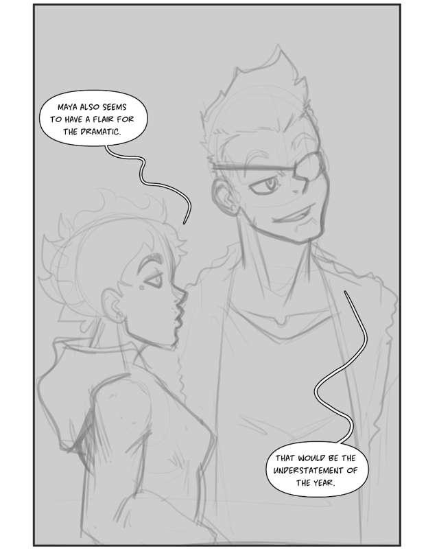 Mythed Up #72 (Progress): I don't think he deserved that