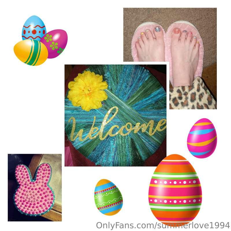 Easter toes 😊
