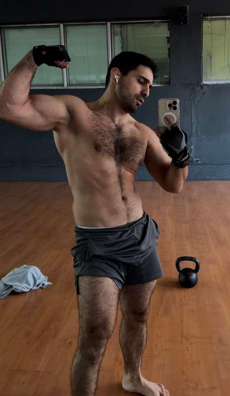 Full body set with kettlebell 🔥 