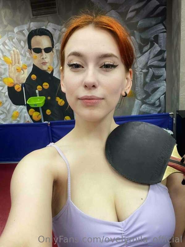 Today I decided to take a break and play table tennis🏓🏓🏓 I a..