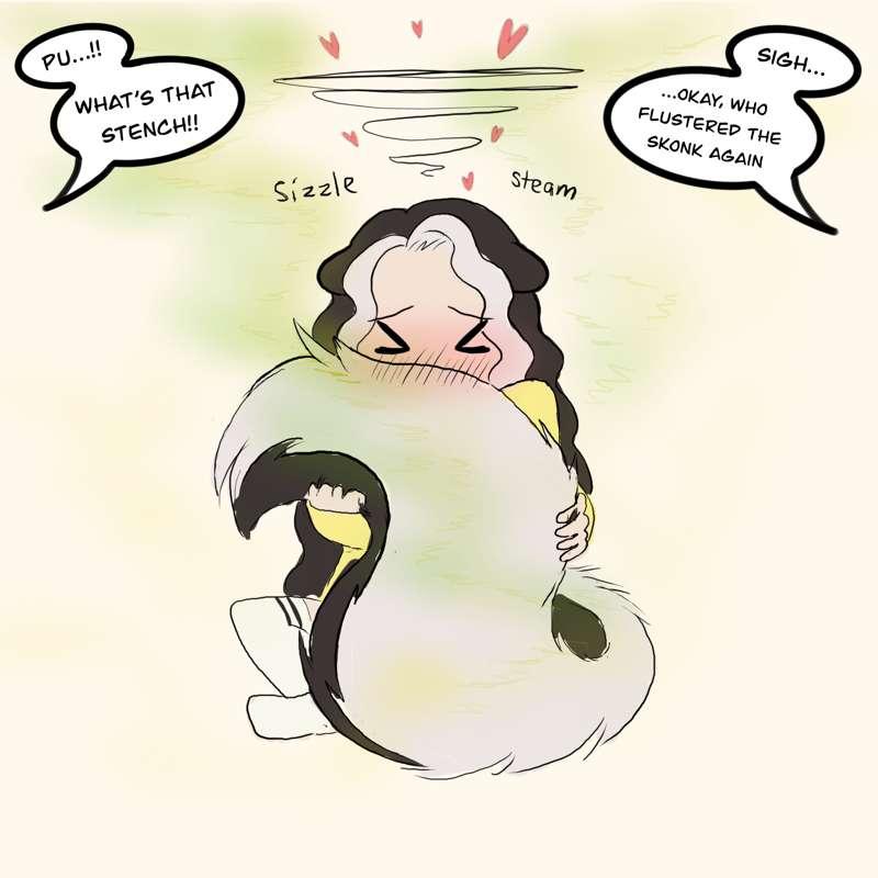 Stinky skunkie looloo heheh