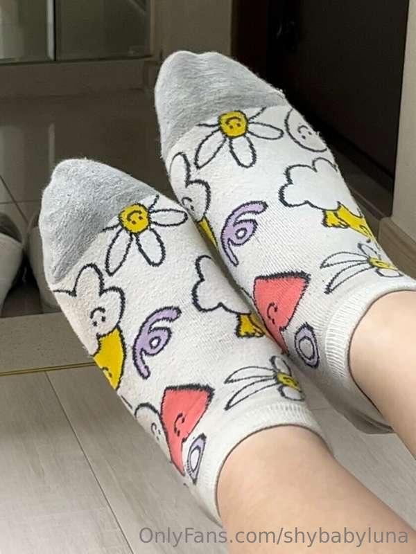 I love my ‘Smiley White Socks’