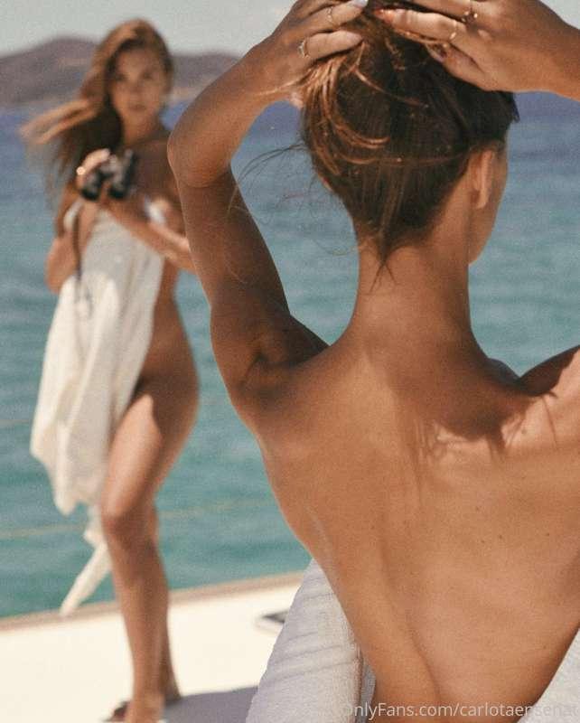 Want to see what @carmellarose and I created in Greece? 🇬🇷 💕..